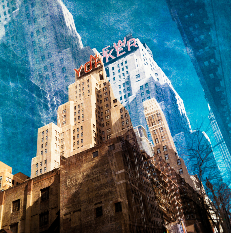 New Yorker - pictures superimposing
